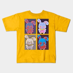 Cute little bunnies Kids T-Shirt